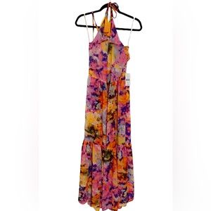 Sheer Multi-Colored Coverup/Dress